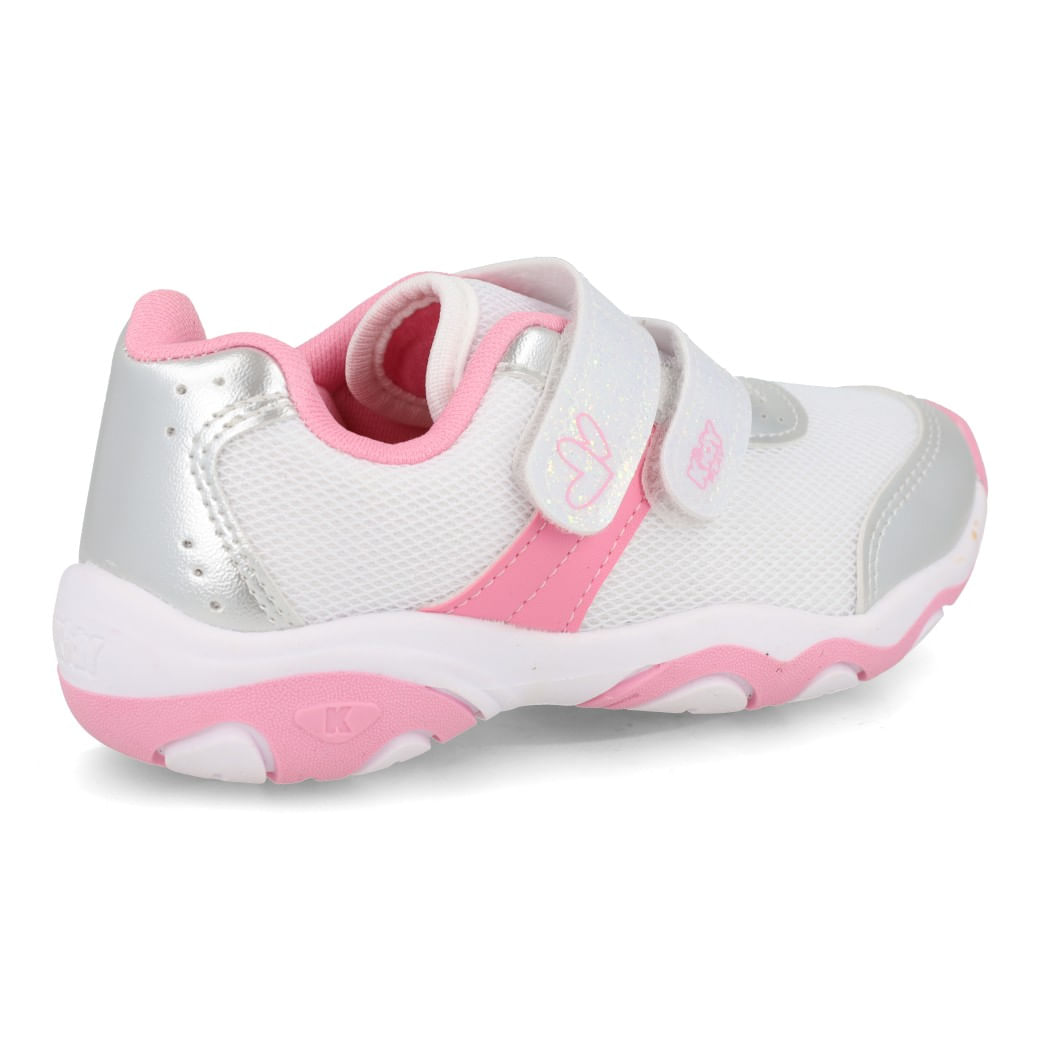 Kidy Tenis 007-1824-0756 Prata-Rosa Sint_6__
